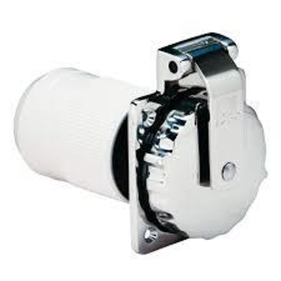 Marinco - 06371EL-BX.UK - Inlet, 50A 230V, Stainless Steel ( DO NOT SELL UNLESS DIRECT REPLACEMENT )