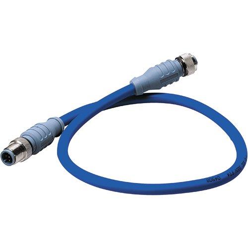 Maretron - DM-DB1-DF-01.0 - Mid Double-Ended Cordset - M to F - 1m (blue)