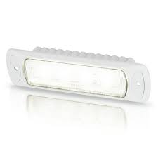 Hella Marine-2LT 980 577-011-LED FLOODLIGHT SEA HAWK-R 9-33V RECESS WIDE SPREAD - WHITE HOUSING