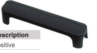 BEP-BBC-6WBK-BUSBAR COVER 6W NEG (BLK)
