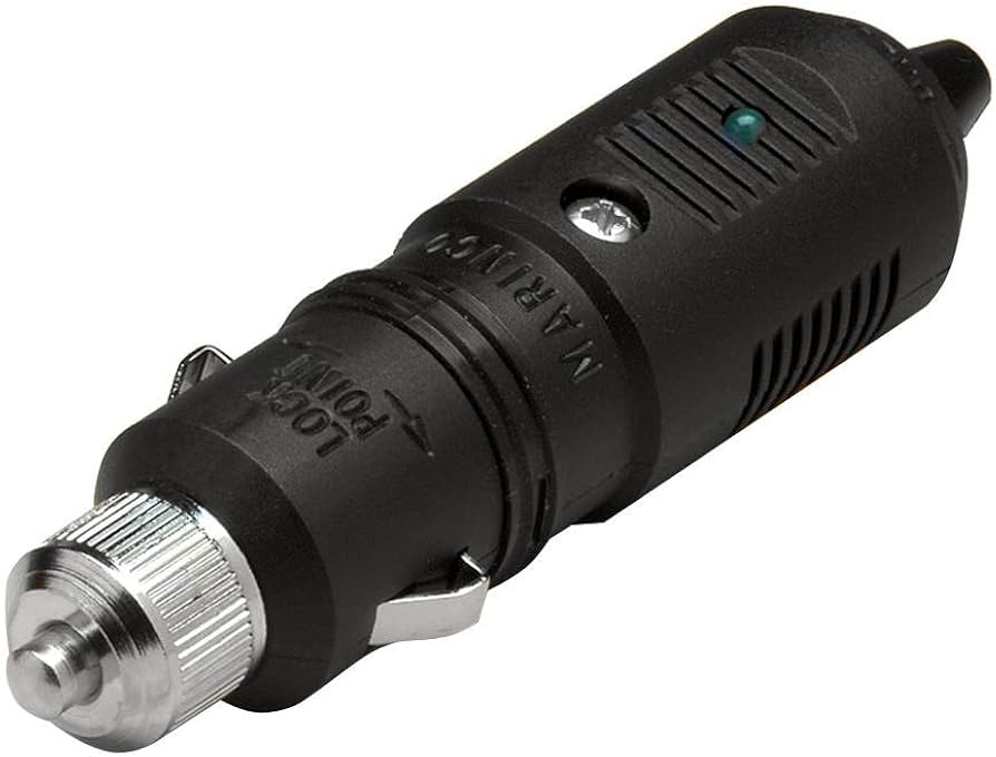Marinco 12VPG/DSP Deluxe 12V DC Auxiliary Plug