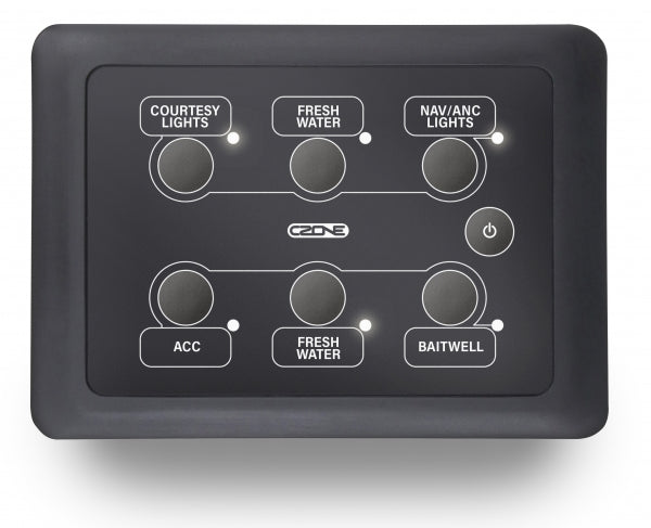 CZone 80-911-0162-00 Waterproof Keypad 3x2 Landscape