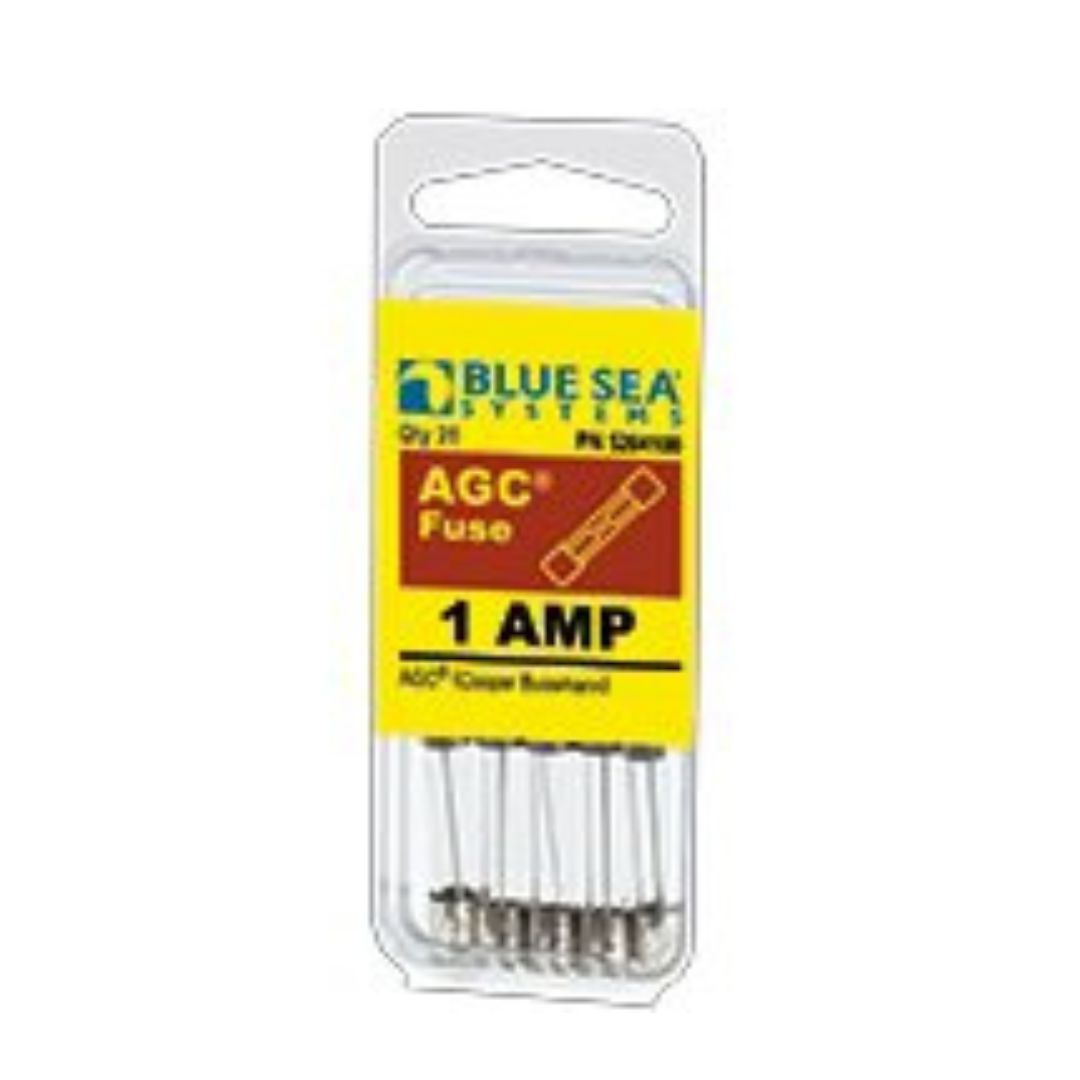 Blue Sea Systems - 5204100-BSS - Fuse AGC 1A Pack 25