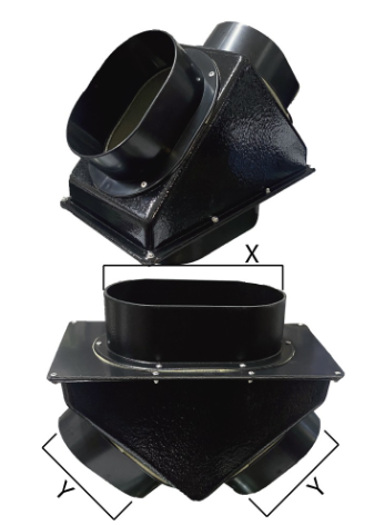 Climma - M3361D - PLENUM 3 WAYS 100 X 100 X 100
