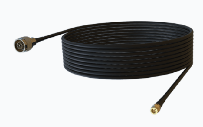 Poynting - A-CAB-049 - 10m HDF-195 Low Loss cable; N-Type (m) to SMA (m)