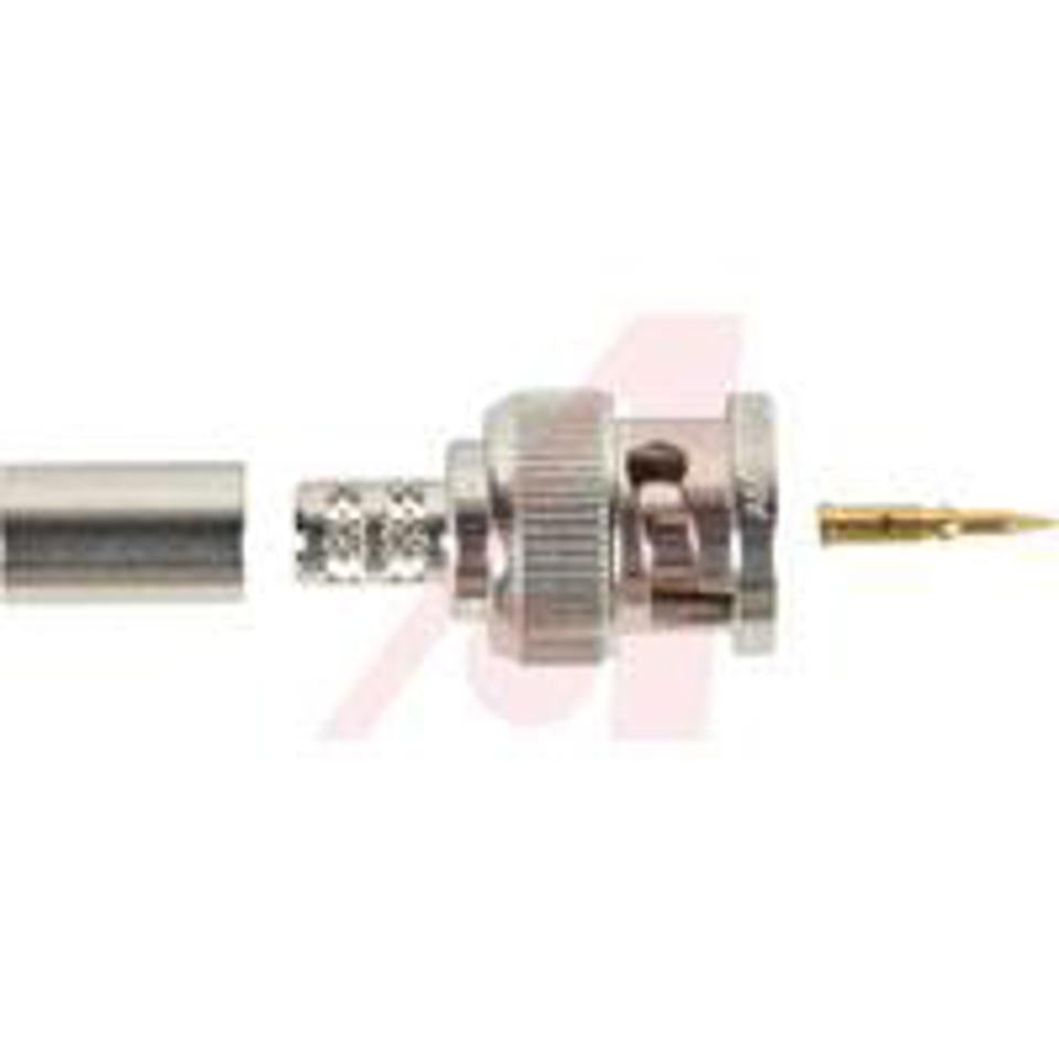 Amphenol - 31-5999-RFX - connector,rf coaxial,bnc straight plug,crimp-crimp,for belden 9258,LMR240 cable
