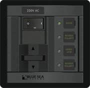 Blue Sea Systems - 1209-BSS - Panel 360 230VAC SourceSel 16A RR