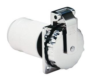 Marinco - 6371EL-BX - Inlet, 30A 230V, Stainless Steel