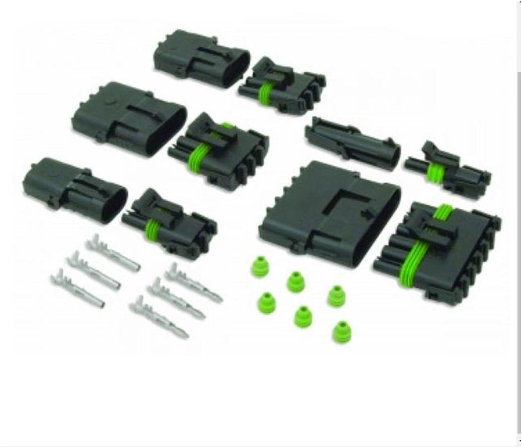 BEP-WP-6-WEATHER PACK 6 WAY PLUG & SOCKET