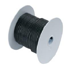 Ancor-104010 - Tinned Copper Wire, 14 AWG (2mm2), Black - 100ft