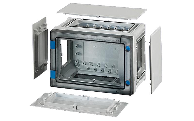 Hensel - FP 0101 - EnyStar Enclosure Box Size 1 Transparent Door