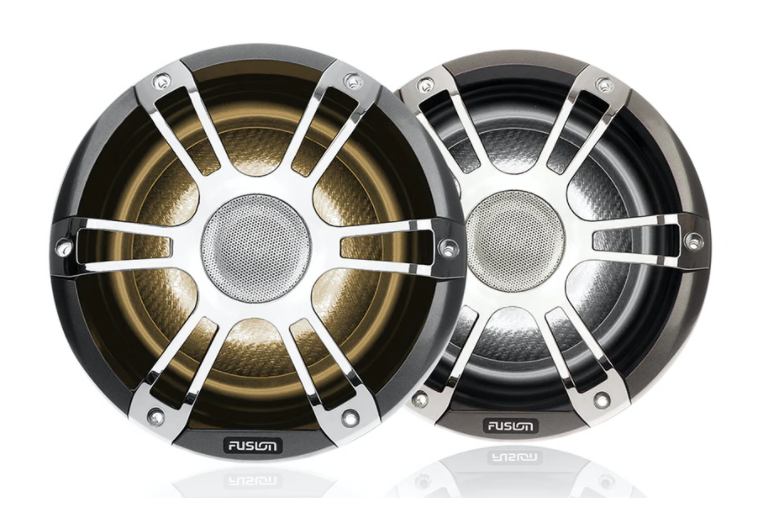 Fusion - SG-FL652SPC / 010-02432-11 - 6.5" 230 Watt Coaxial Sports Chrome Marine Speaker with CRGBW