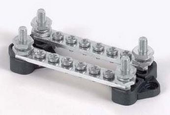 BEP-BB-6W-2NC/DSP-BUSBAR 2X6W DBL STUD + COVERS DSP MC15