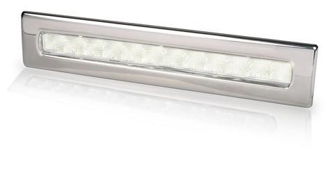 Hella Marine - 2JA 980 681-001 - LED STRIP LAMP WAIHEKE 12V WHITE - POLISHED 316 S/S BEZEL
