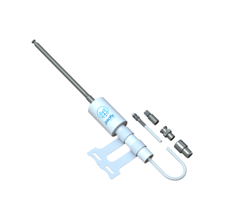 Pacific Aerials - P6031 - VHF 1.1m telescopic antenna in stowage pack.