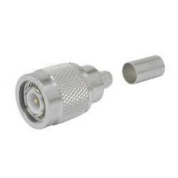 Times Microwave Systems - 3190-2582 - SZ-240-TM,TNC-Male (plug) crimp connector /non-solder pin