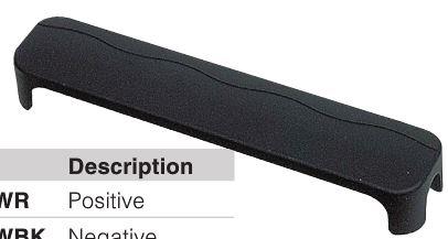 BEP-BBC-24WBK-BUSBAR COVER 24W NEG (BLK)