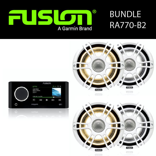 Fusion Marine Audio - MS-RA770 Stereo & Speaker Bundles