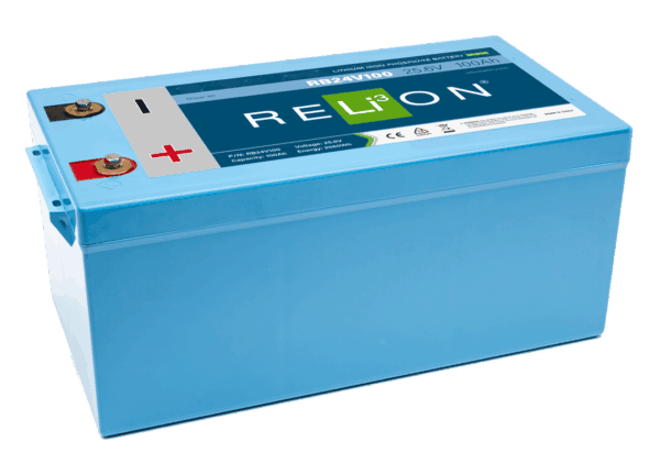 RELiON - RB24V100 - 24V 100Ah LiFePO4 Battery