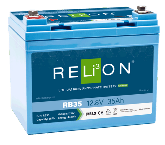 RELiON - RB35 - 12V 35Ah LiFePO4 Battery