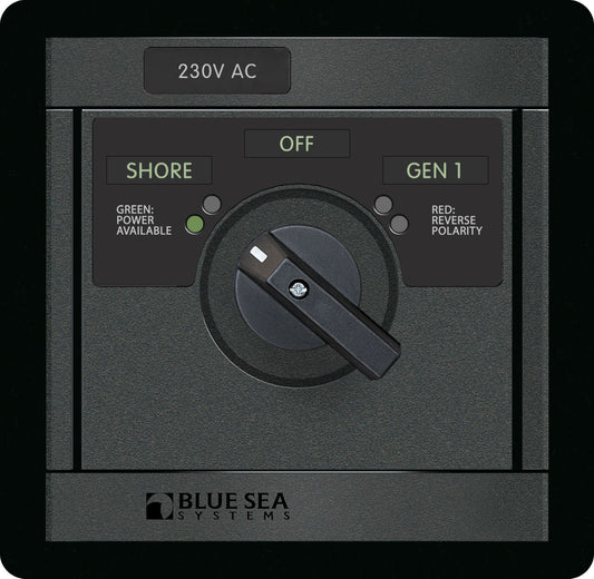 Blue Sea Systems 1484-BSS 230V AC 30A Rotary Switch