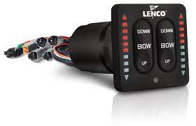 Lenco - 15171-001 - LED INDICATOR INTEGRATED TACTILE SWITCH KIT W/ PIGTAIL FOR DUAL ACTUATOR SYSTEMS - 123DR-ISK
