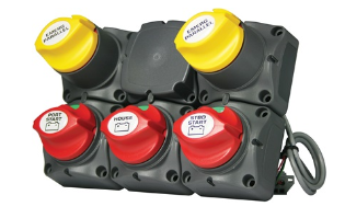 BEP - 80-716-0018-00 - CLSTR BAT SW MD MDVS TWIN ENG