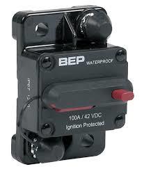 BEP  - 185100F-01-1 - HD CB 100A SW RESET SURFACE MNT