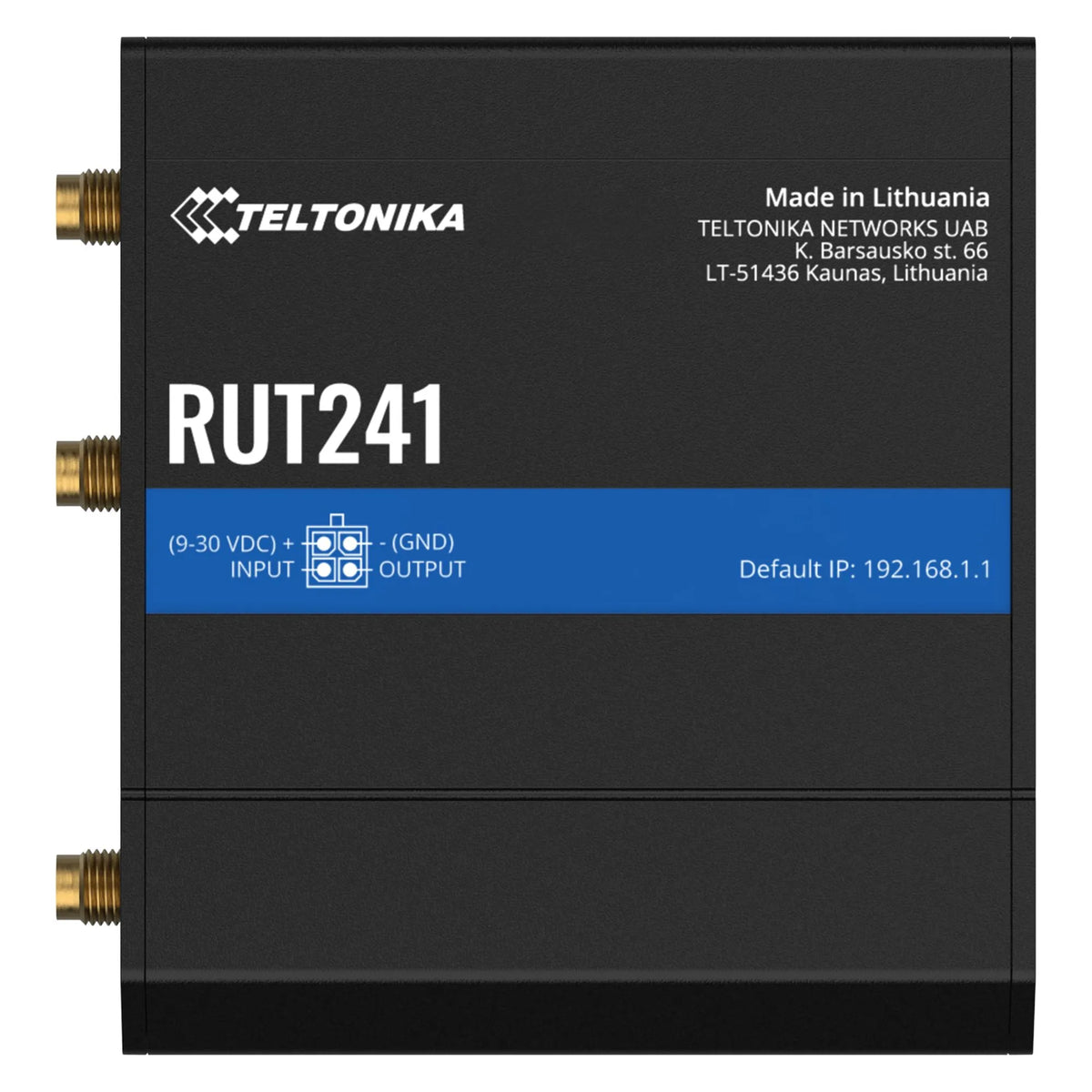 Teltonika RUT241030000 RUT241 Global LTE Cat 4 Router