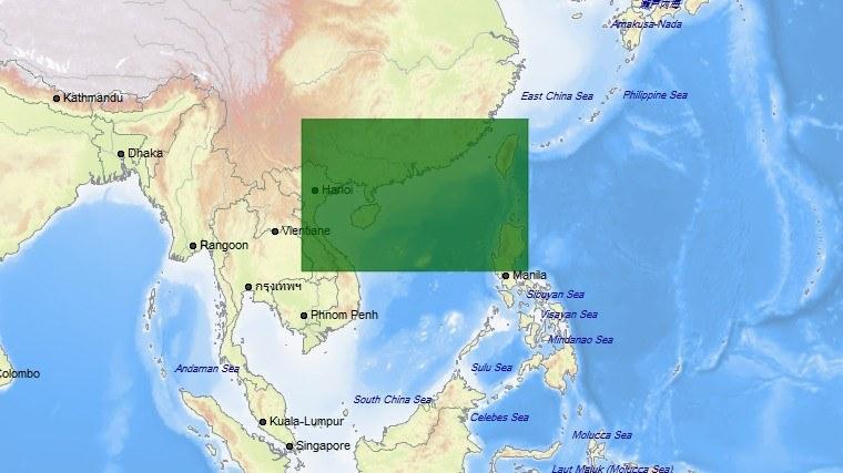 C-MAP Jeppesen-AS-Y215-MAX-N+ LOCAL, Northern Vietnam to Fuzhou, China