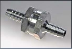 Fischer Panda - 21.09.02.005H -  non-return-valve aluminium for Hose D 8mm
