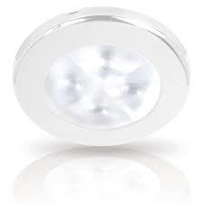 Hella Marine - 2JA 959 599-001 - LED DOWNLIGHT RAKINO 12V WHITE SPREAD - WHITE RIM