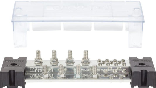 Blue Sea Systems - 1990-BSS - POWERBAR 1000 8X3/8-16 W/COVER