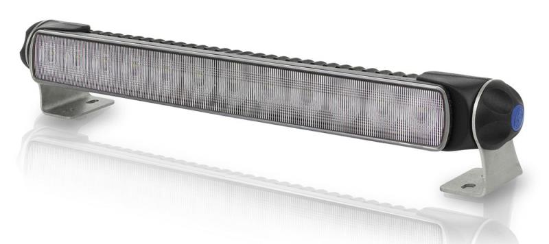 Hella Marine - 2LT 958 040-701 - LED FLOODLIGHT SEA HAWK XLB SPREAD BEAM WITH STAINLESS BRACKET- BLACK HOUSING