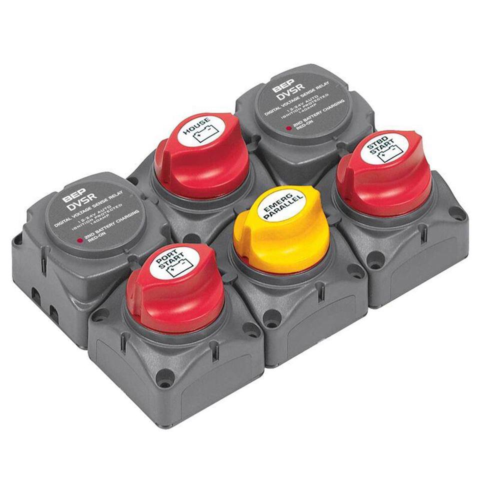 BEP - 717-140A-DVSR - CLSTR TWIN ENG 3 BANKS 4x701-2xDVSR MC8