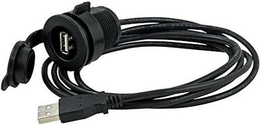 Marinco USBA6 6ft Weatherproof USB Extension Cable