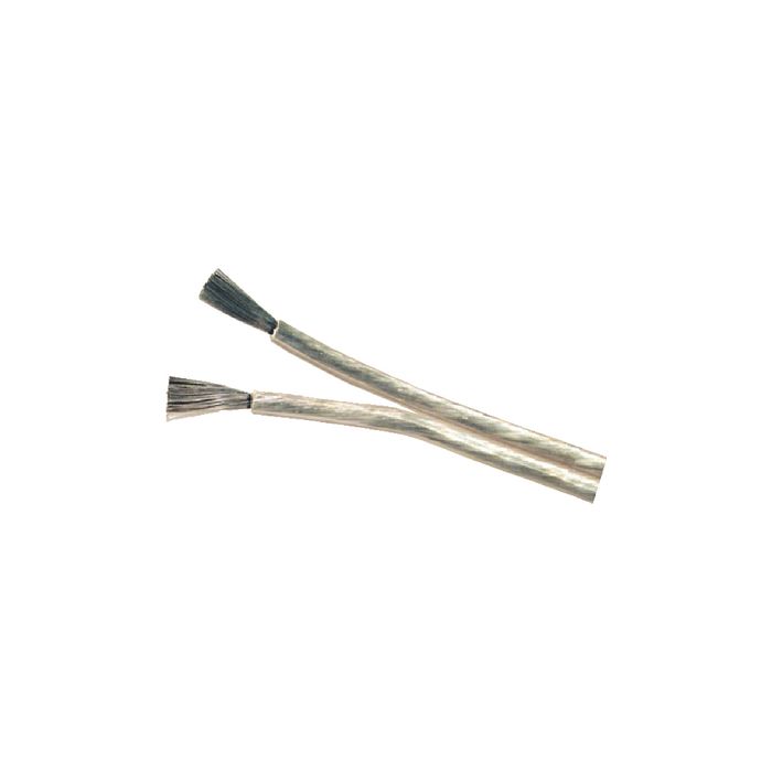 Ancor - 142810 - Super Flex Audio Cable, 18/2 AWG (2 x 0.8mm2), Clear - 100ft