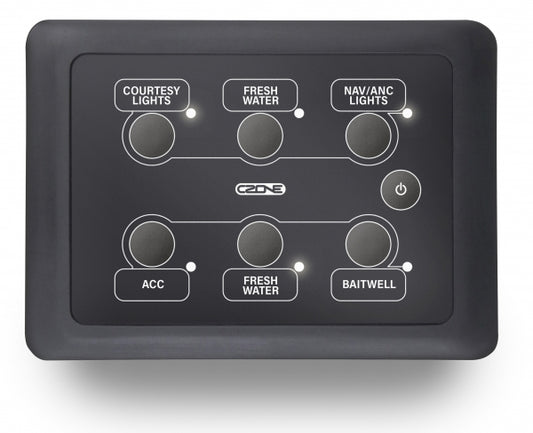 CZone 80-911-0162-00 Waterproof Keypad 3x2 Landscape