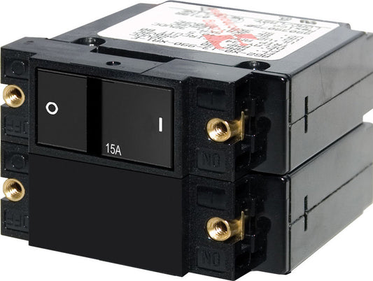 Blue Sea Systems 7411 A-Series Flat Rocker Circuit Breaker
