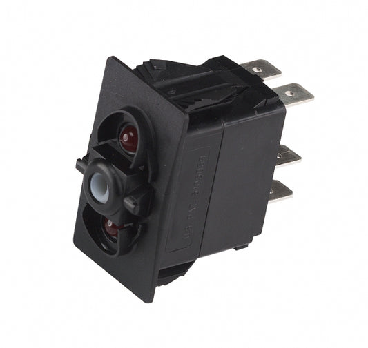 CZone 80-911-0039-00 Carling ON/OFF/ON Red LED Switch