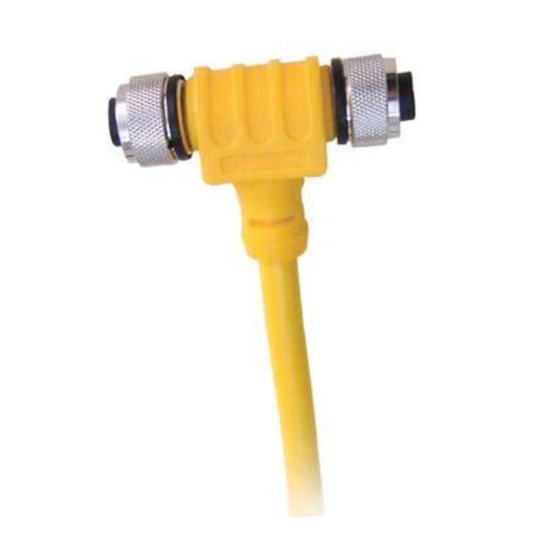 Maretron - CF-SPWR05-CF -  Micro/Mid Powertap Tee - FM (left)/ 5 Meter 4 Wire Power drop (bottom)/FM (right)