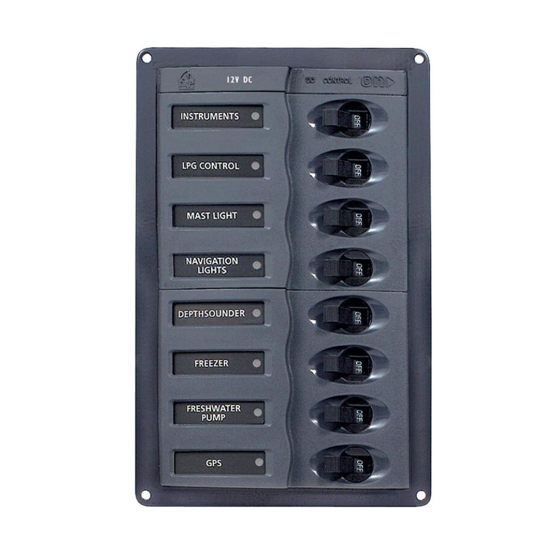 BEP - 901V - DC PANEL 8 WAY VERTICAL