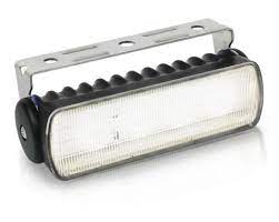 Hella Marine - 2LT 980 573-017 - LED FLOODLIGHT SEA HAWK-R 9-33V WIDE SPREAD - BLACK HOUSING