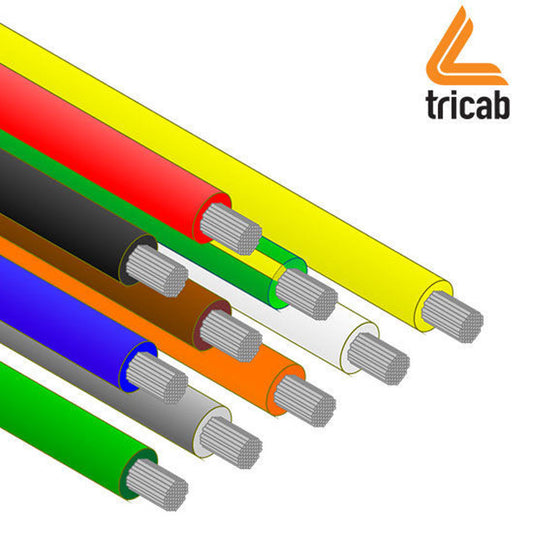Tricab - UP-XXXD/1C1.5BL - 1.5mm2 0.6/1KV 90C IEC 60332-3-22 IEEE-45 LSZH TACW
 BLUE 
Lowest Bend Radius @ 7mm