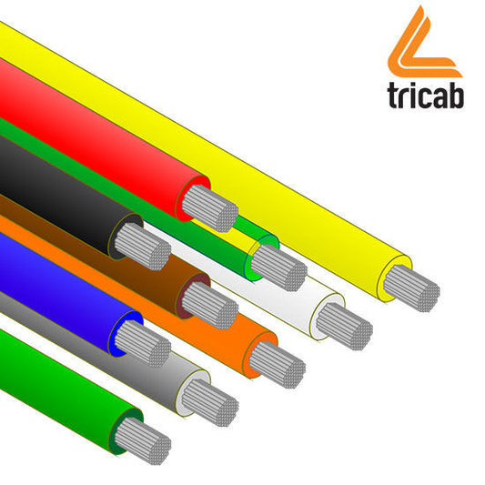 Tricab - UP-XXXD/1C1.5BL - 1.5mm2 0.6/1KV 90C IEC 60332-3-22 IEEE-45 LSZH TACW
 BLUE 
Lowest Bend Radius @ 7mm