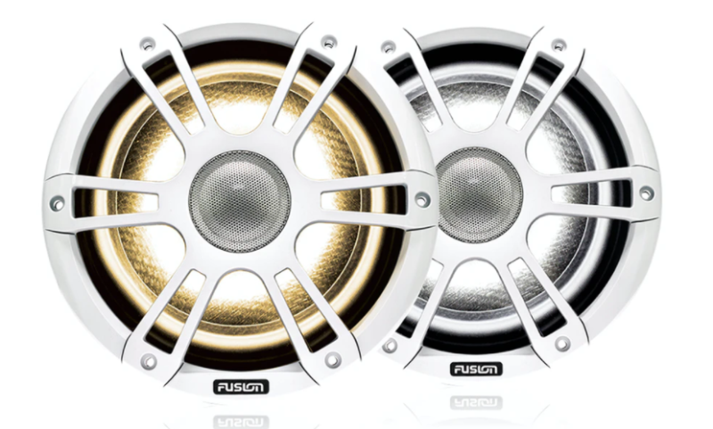 Fusion - SG-FL772SPW / 010-02433-10 - 7.7" 280 Watt Coaxial Sports White Marine Speaker with CRGBW