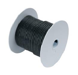 Ancor - 104025 - Tinned Copper Wire, 14 AWG (2mm2), Black - 250ft