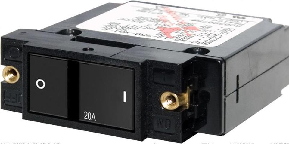 Blue Sea Systems - 7404-BSS - Circuit Breaker A1 FLAT Rocker 20A