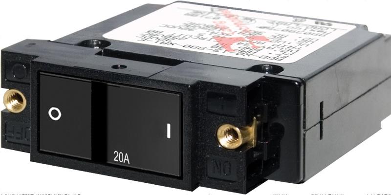 Blue Sea Systems - 7404-BSS - Circuit Breaker A1 FLAT Rocker 20A