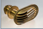 Fischer Panda - 21.08.01.006H -  Grated water intake, brass 3/4" external